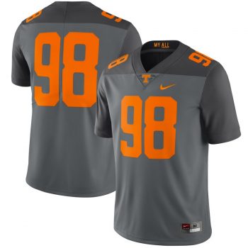 #98 Tennessee Volunteers Nike Limited Football Jersey - Gray