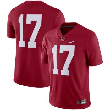 #17 Alabama Crimson Tide Nike Limited Jersey - Crimson