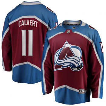 Matt Calvert Colorado Avalanche Fanatics Branded Home Breakaway Player Jersey – Maroon