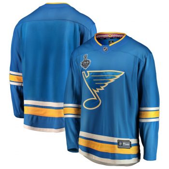 St. Louis Blues Fanatics Branded Alternate 2019 Stanley Cup Final Bound Breakaway Jersey - Blue