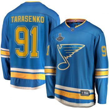 Vladimir Tarasenko St. Louis Blues Fanatics Branded 2019 Stanley Cup Champions Alternate Breakaway Player Jersey - Blue