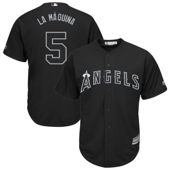 Albert Pujols "La Máquina" Los Angeles Angels Majestic 2019 Players' Weekend Replica Player Jersey - Black