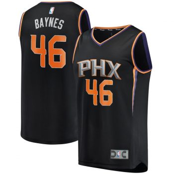 Aron Baynes Phoenix Suns Fanatics Branded Fast Break Replica Jersey Black – Statement Edition