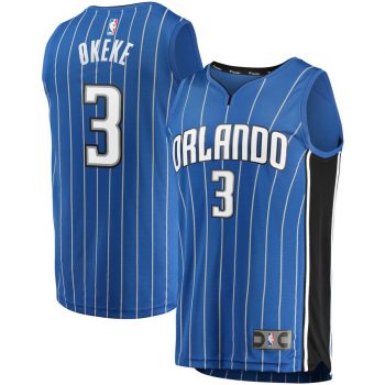 Chuma Okeke Orlando Magic Fanatics Branded 2019 NBA Draft First Round Pick Fast Break Replica Jersey Blue - Icon Edition