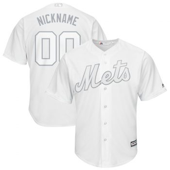 New York Mets Majestic 2019 Players' Weekend Pick-A-Player Replica Roster Jersey – White