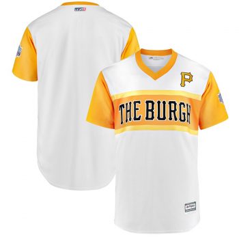 Pittsburgh Pirates Majestic 2019 MLB Little League Classic Replica Team Jersey – White