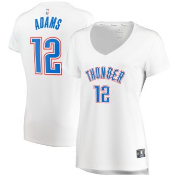 Steven Adams Oklahoma City Thunder Women's Fast Break Player Jersey - Association Edition - White